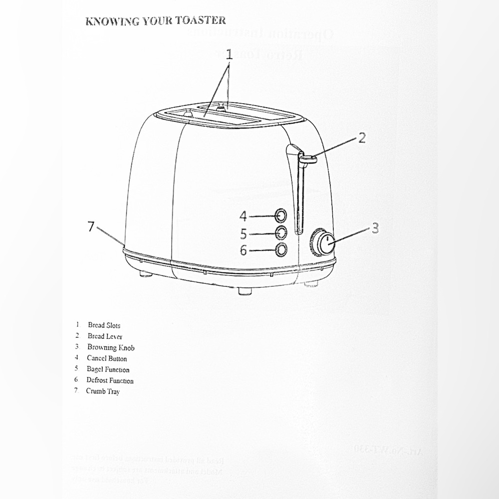 Serv Retro Toaster in Black NEW IN BOX - Picture 2 of 2